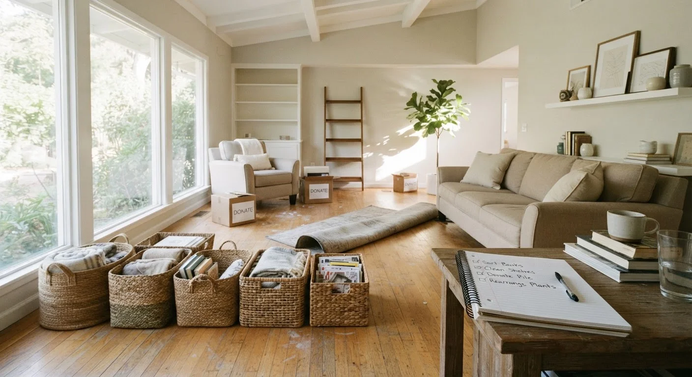 Before You Reorganize a Room, Run Through This Checklist