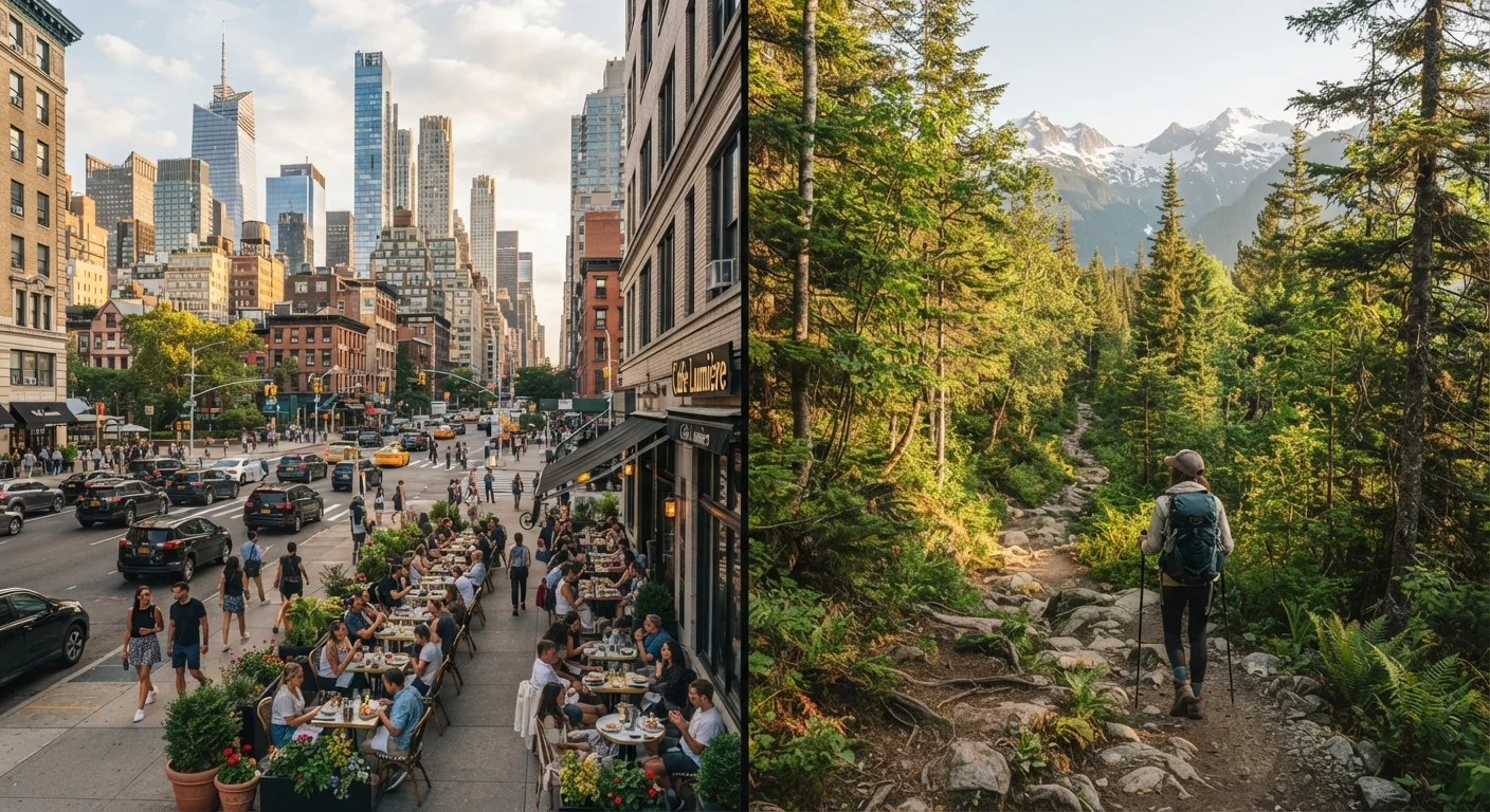 City Break vs. Nature Retreat: How to Match a Destination to Your Travel Style