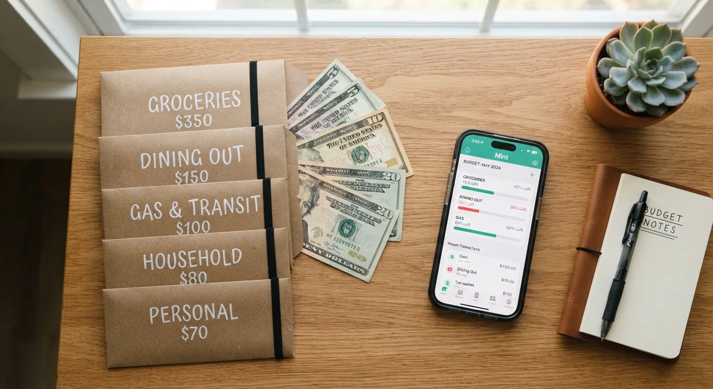 Envelope Budgeting in the Digital Age: Cash System vs. App-Based Tracking