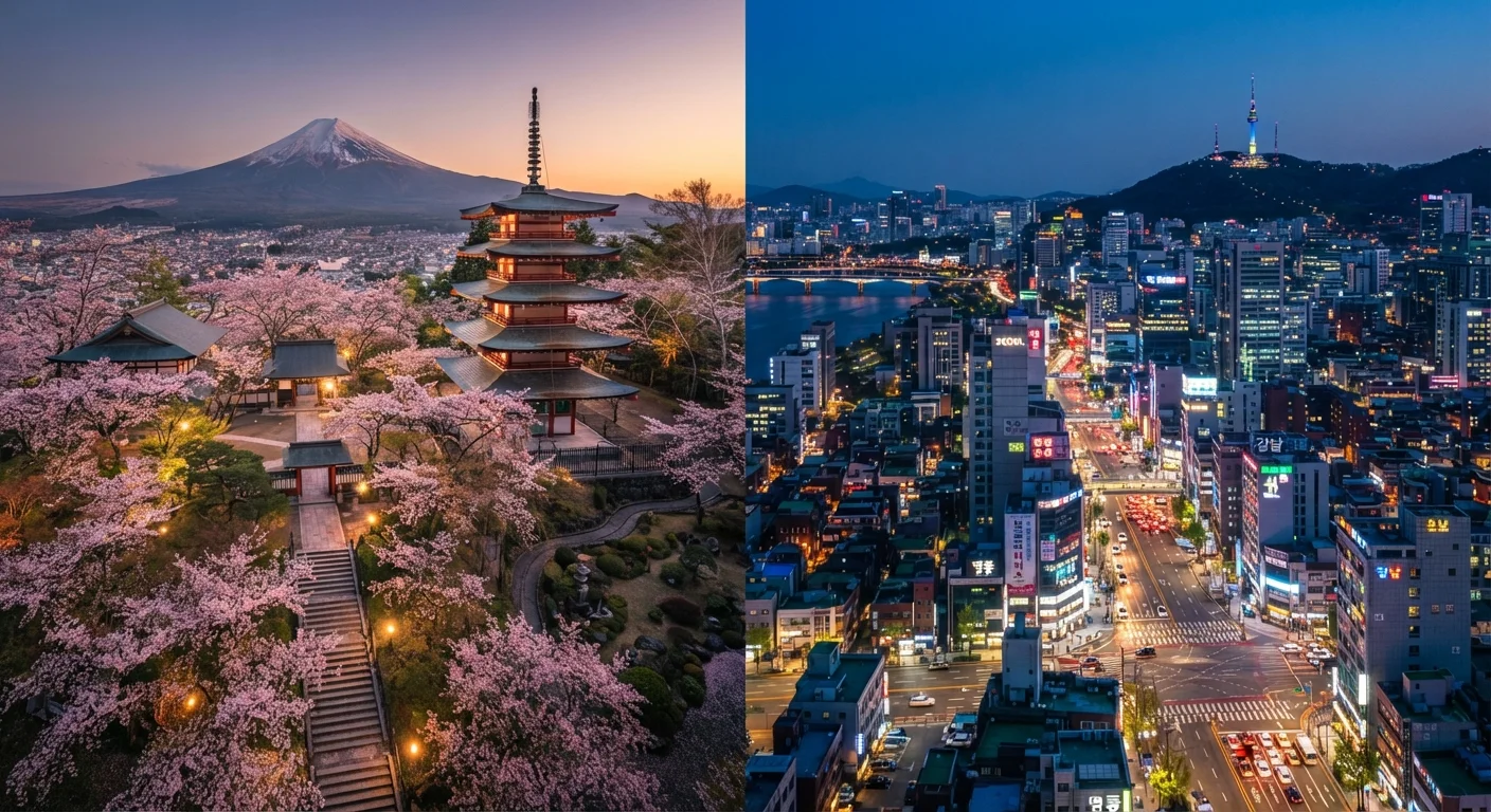 Japan vs. South Korea: Choosing Your First East Asia Trip