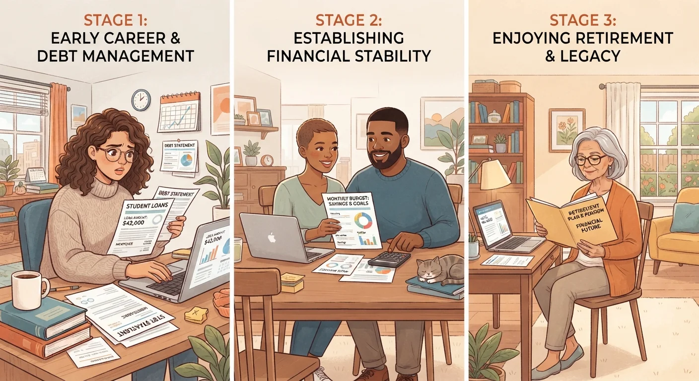 Managing Savings and Debt Across Every Life Stage