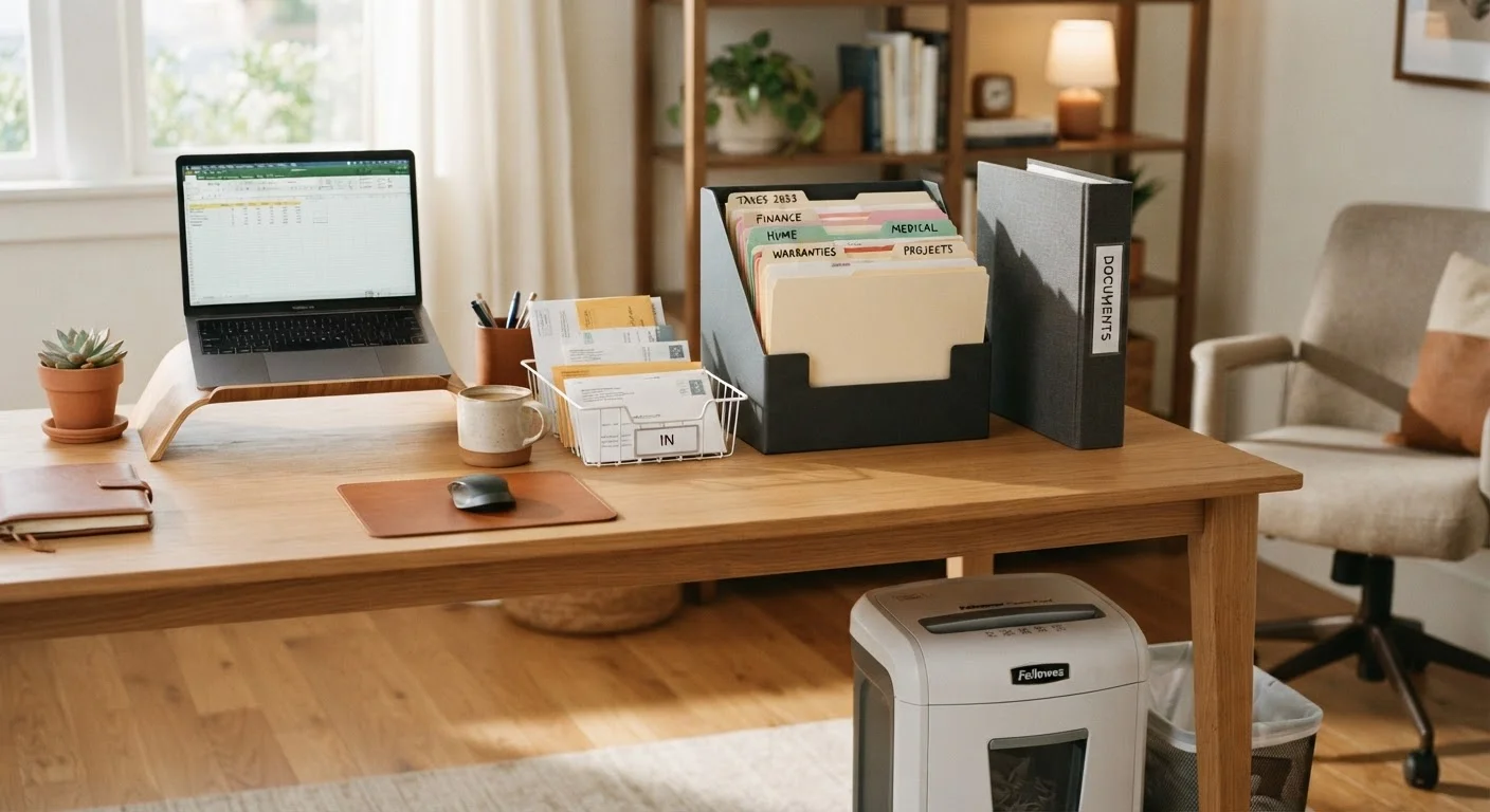 Paper Clutter: A Practical System for Managing Mail, Documents, and Records