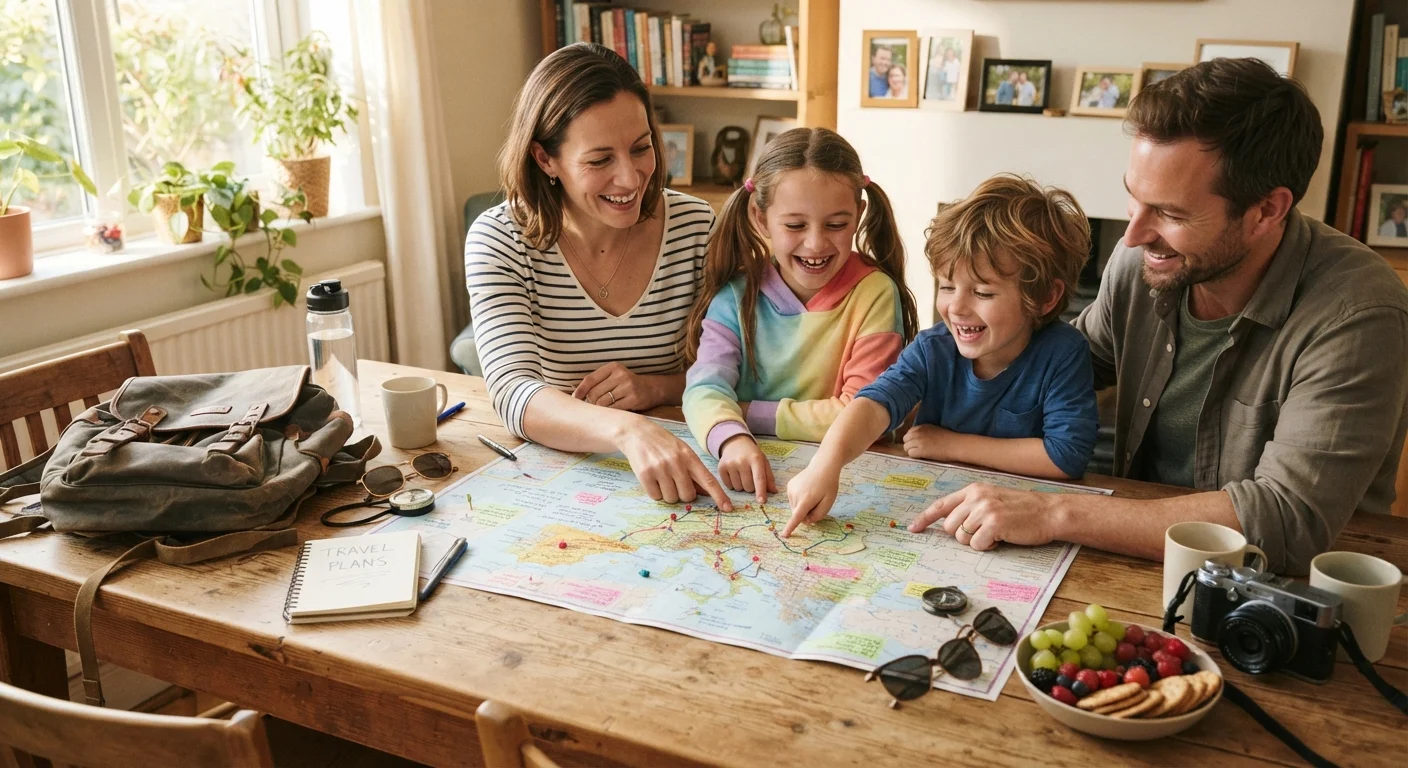Planning a Trip With Kids: Realistic Adjustments That Actually Help
