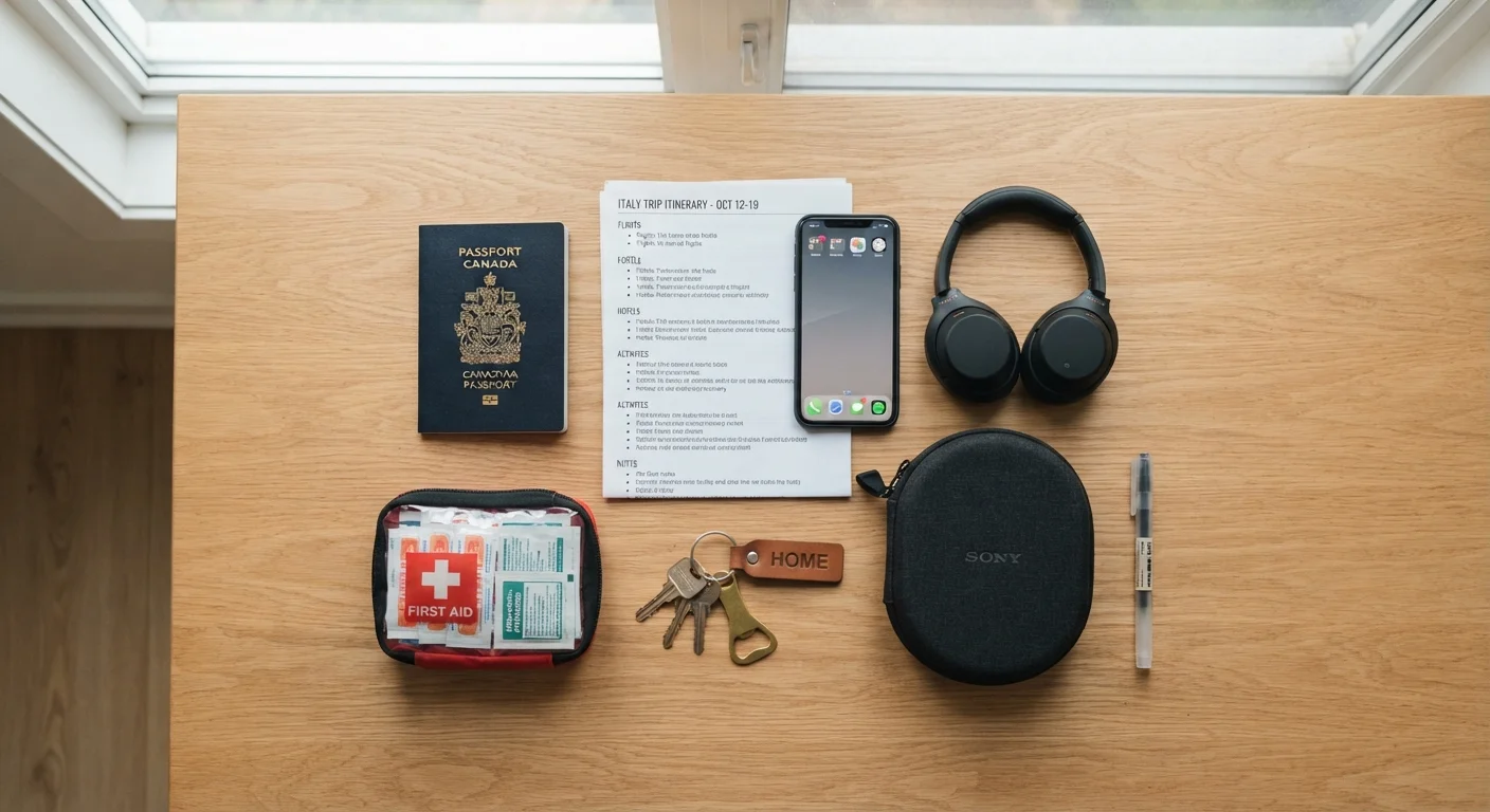 Pre-Trip Checklist: Everything to Confirm Before You Leave Home