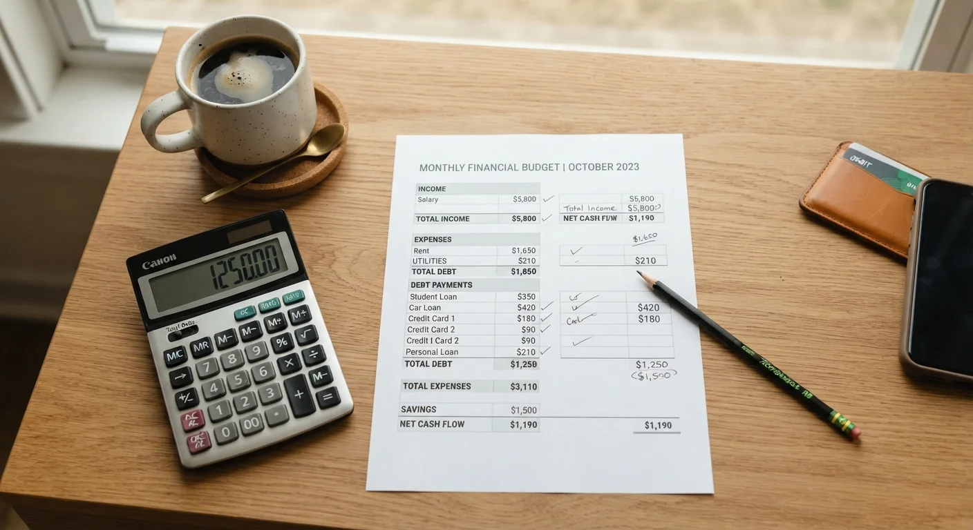 What a Debt-to-Income Ratio Actually Tells You About Your Financial Health