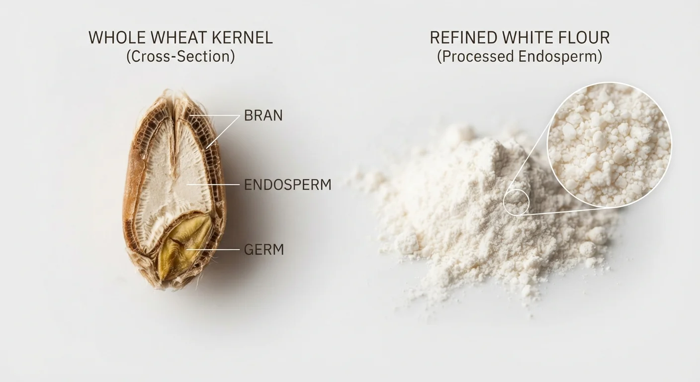 Whole Grains vs. Refined Grains: What Changes When You Process Wheat