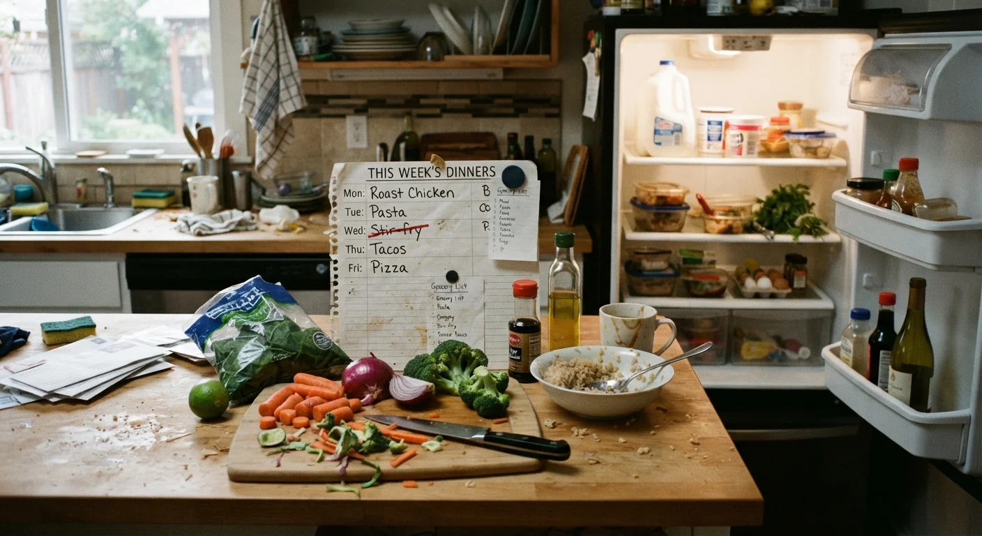 Why Your Meal Plan Falls Apart by Wednesday